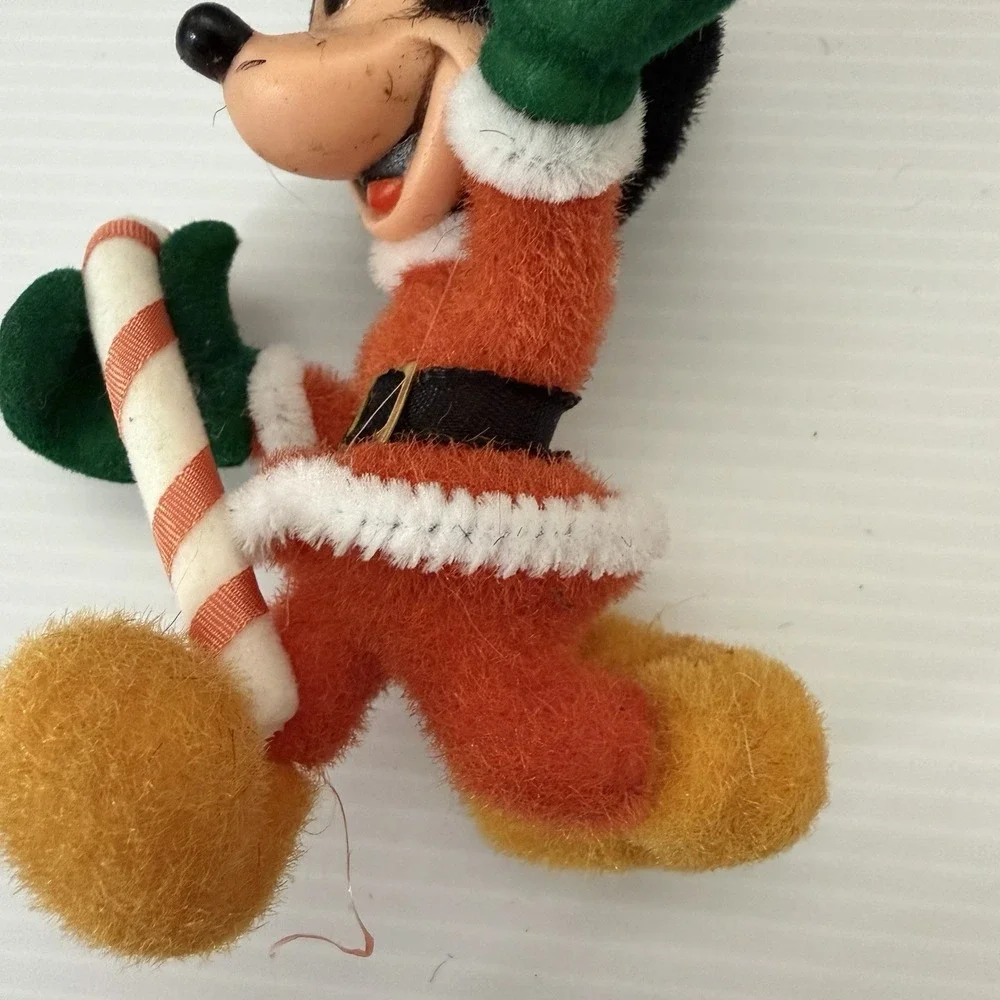 Vintage Flocked Mickey Mouse